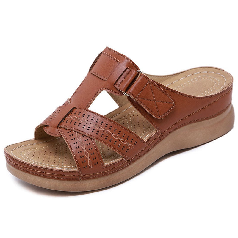 VivaWalk - Komfortable Slip-On Tøfler med Ekstra Traction