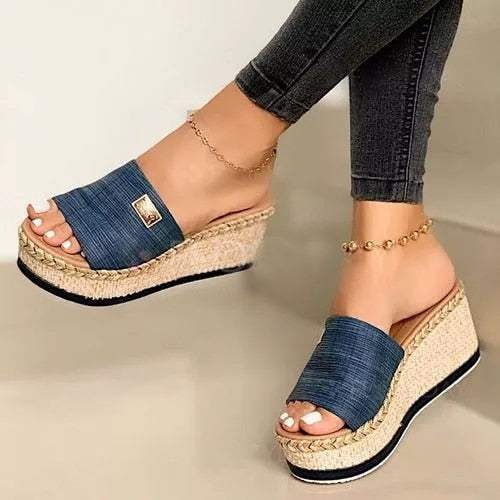 Madison - Chic kilesandaler med åpen tå-design og myk overdel