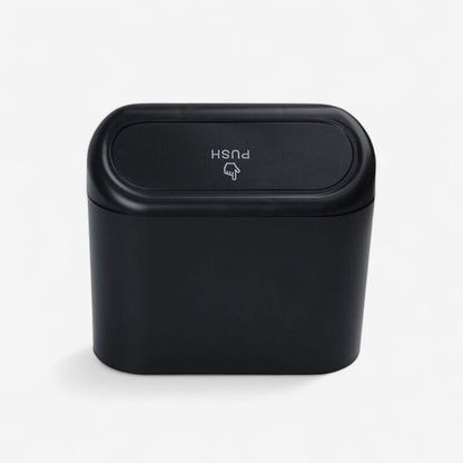 OdorLock – Kompakt Bilavfallsbøtte med Pop up Lokk og Krokfeste