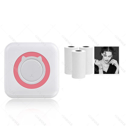 PrintEase - trådløs mini-termisk skriver for etiketter, bilder og mye mer