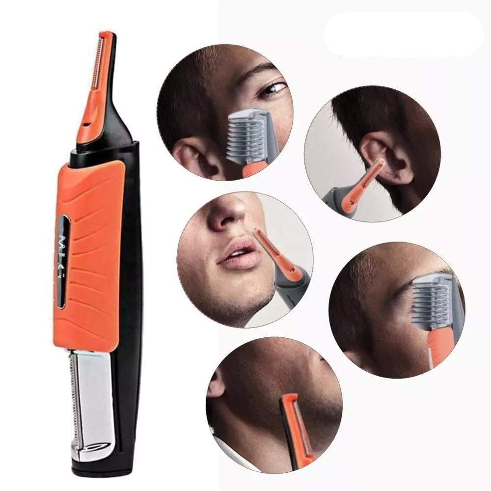 TrimMaster - Multifunksjonell hårtrimmer med innebygd LED-lys for pleie fra topp til tå