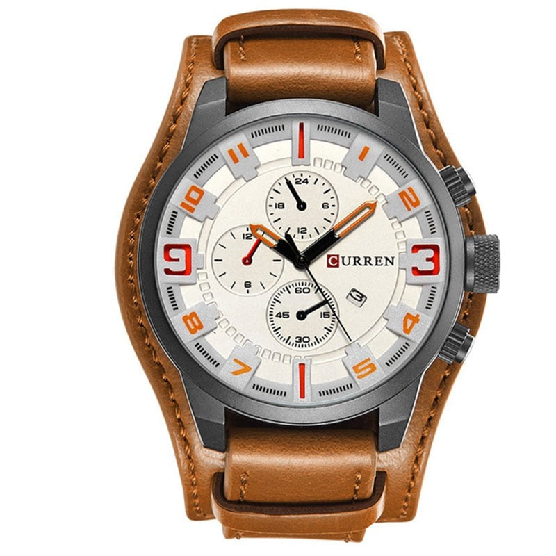 EliteTime - Stilig Klokke med Quartz Bevegelse