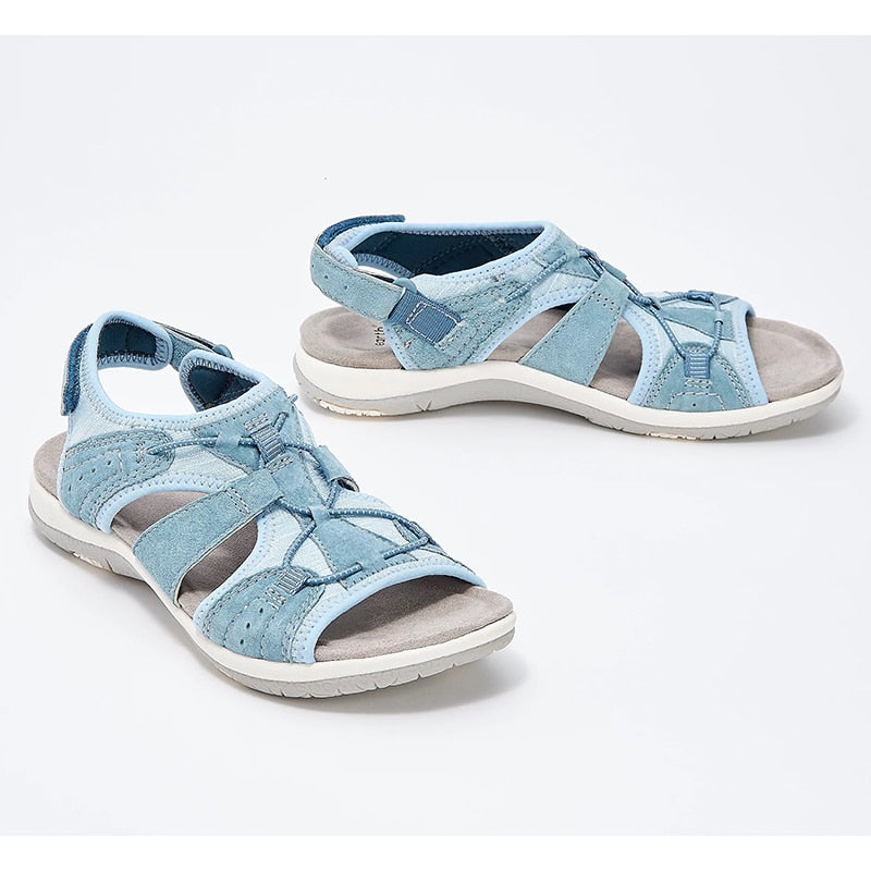 Emma - Stilfulle og komfortable sandaler med åpen tå for bruk hele dagen