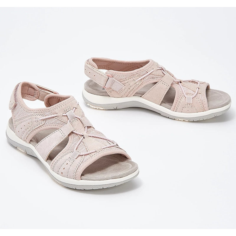 Emma - Stilfulle og komfortable sandaler med åpen tå for bruk hele dagen