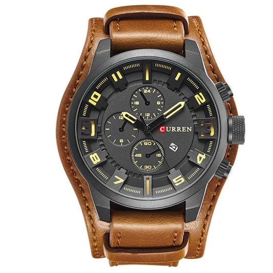 EliteTime - Stilig Klokke med Quartz Bevegelse
