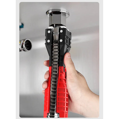 ProFix - 18-i-1 multifunksjonell krannøkkel for trange steder og enkle rørleggerreparasjoner