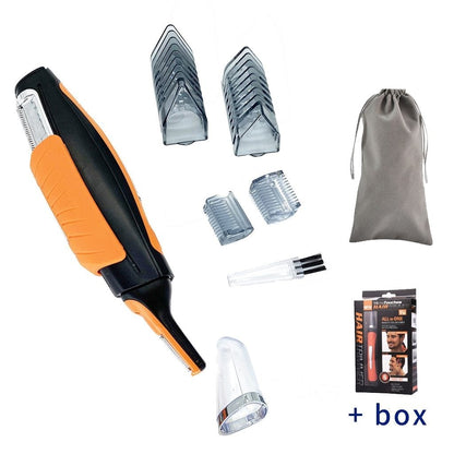 TrimMaster - Multifunksjonell hårtrimmer med innebygd LED-lys for pleie fra topp til tå