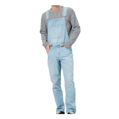 David - Klassisk jumpsuit med justerbare stropper og frontlomme