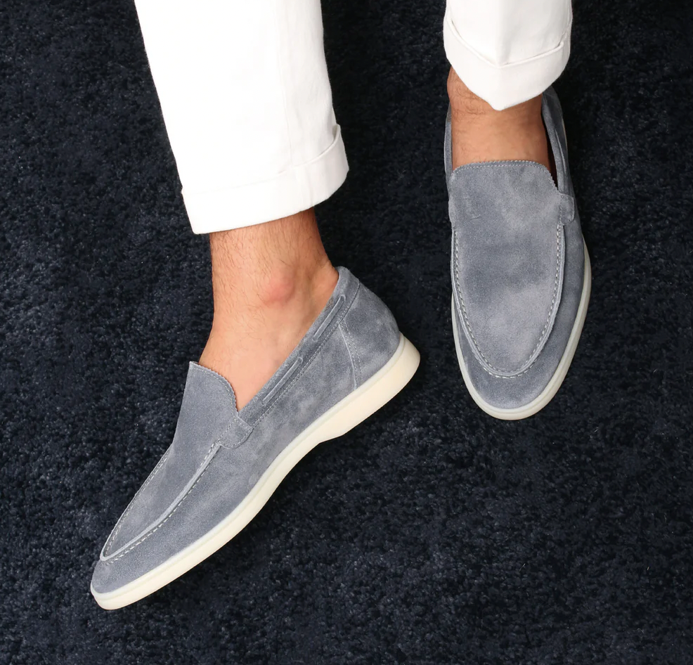 Ethan - Slanke slip-on-loafers med fleksibel såle