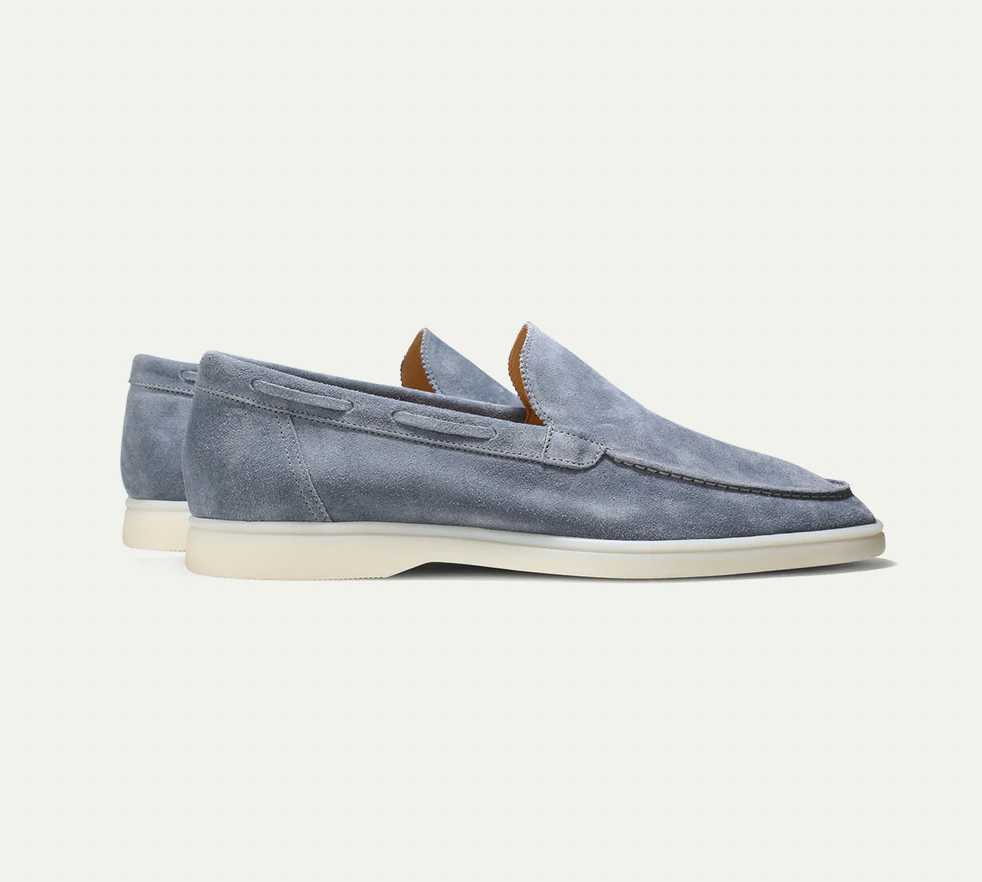 Ethan - Slanke slip-on-loafers med fleksibel såle