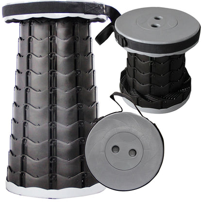 FlexiSeat – Utvidbar bærbar krakk med justerbar høyde