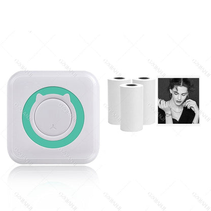 PrintEase - trådløs mini-termisk skriver for etiketter, bilder og mye mer