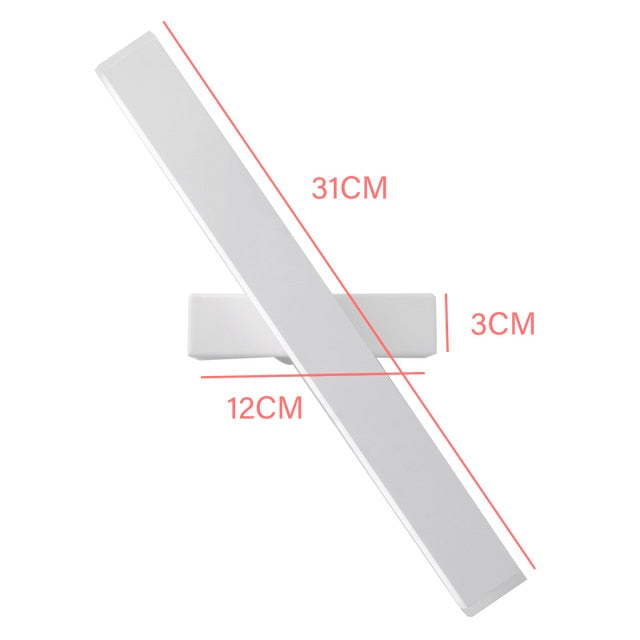 LumaLight - 360° roterbar LED-vegglampe med justerbar fargetemperatur
