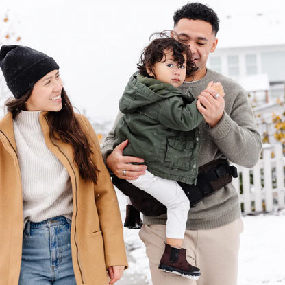 CarryEase - Ergonomisk bæresele med justerbart belte og innebygde lommer