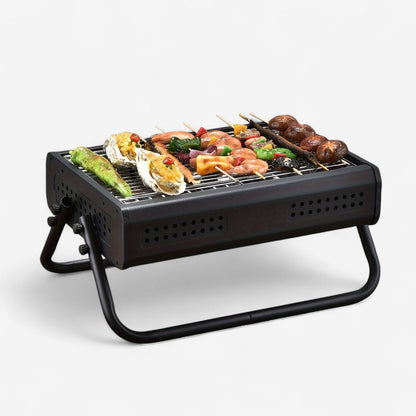 GrillEase – Sammenleggbar BBQ-grill med håndtak for to bruk