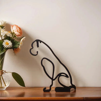 PawSculpt - Abstrakte hundeskulpturer Moderne kunstnerisk aksent til hjemmet