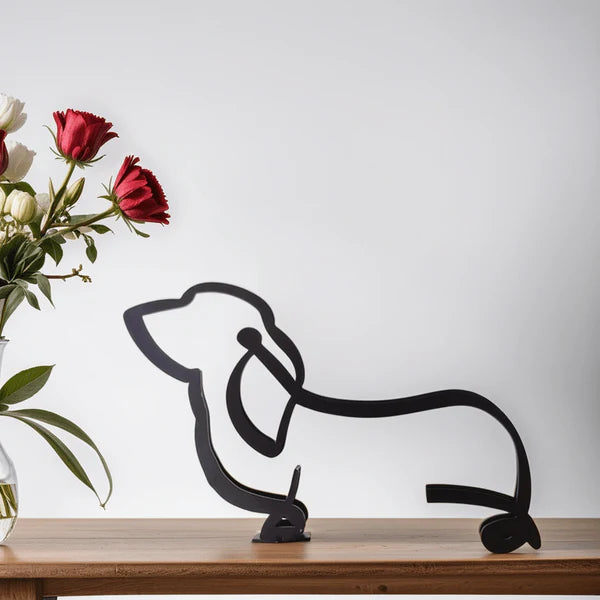 PawSculpt - Abstrakte hundeskulpturer Moderne kunstnerisk aksent til hjemmet