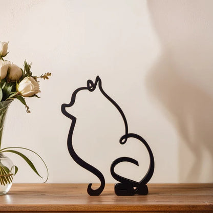 PawSculpt - Abstrakte hundeskulpturer Moderne kunstnerisk aksent til hjemmet