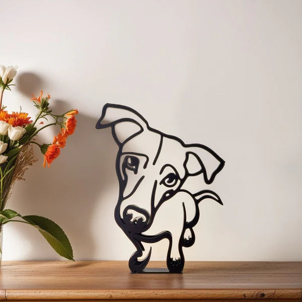 PawSculpt - Abstrakte hundeskulpturer Moderne kunstnerisk aksent til hjemmet