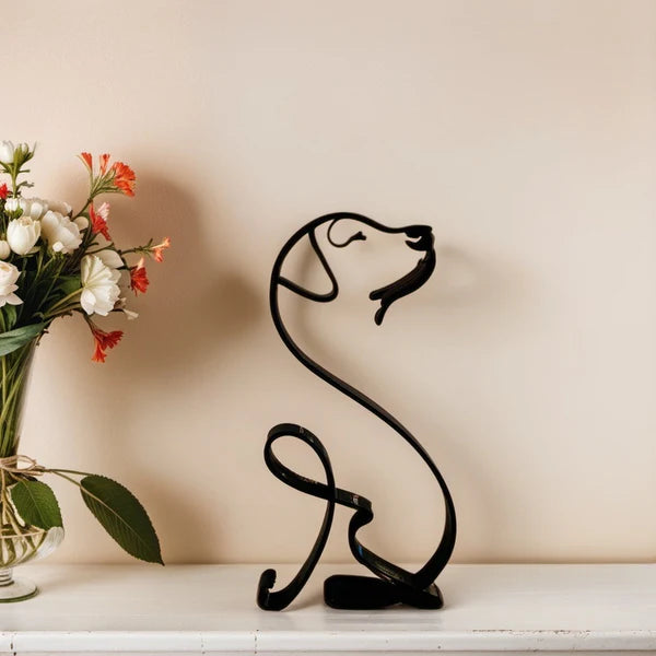 PawSculpt - Abstrakte hundeskulpturer Moderne kunstnerisk aksent til hjemmet
