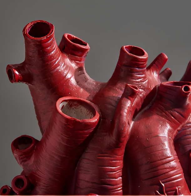 HeartBloom - Romantisk hjerteformet vase for eleganse