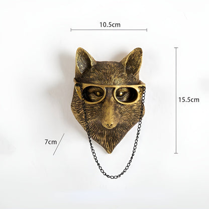 WildNest - Personlige veggkroker med dyremotiver for organisering av hjemmet