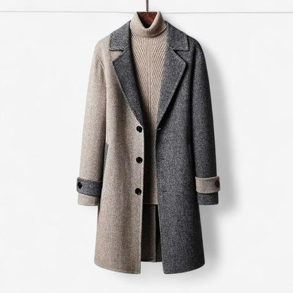 Daniel – To farget Lang Kåpe med Lange Ermer og Slagkrage