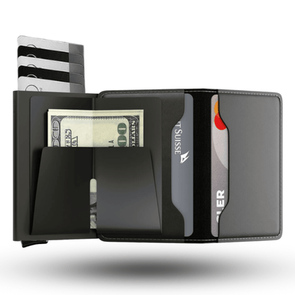 Daniel - Stilig RFID lommebok med kortspor og kontantrom