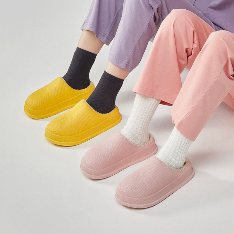 StridePure – Tøfler med flat såle og rund tå