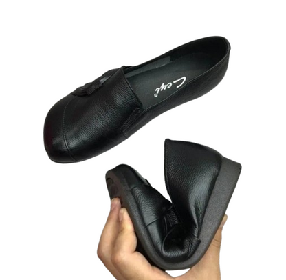 Clara – Ballerinasko med støttende passform og polstret innside