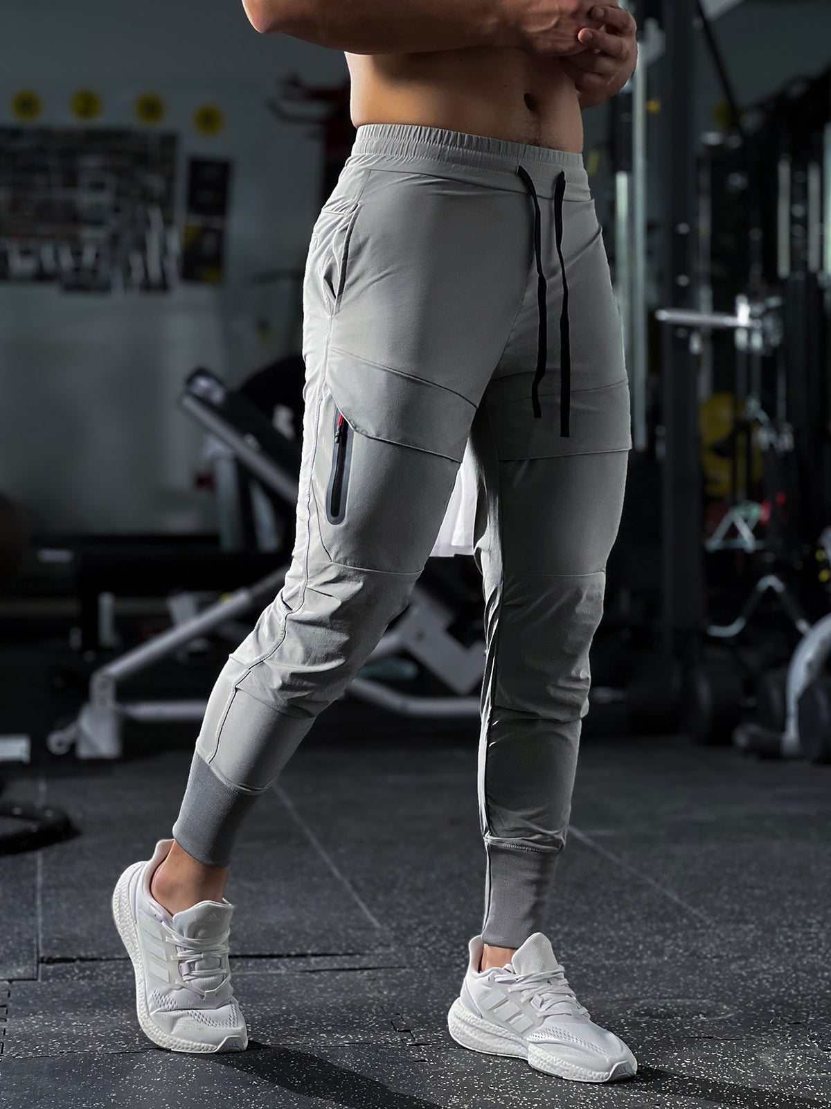 Liam - Sportsbukser med stretchy design og funksjonelle lommer