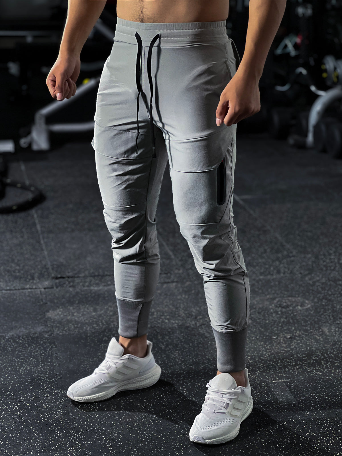 Liam - Sportsbukser med stretchy design og funksjonelle lommer