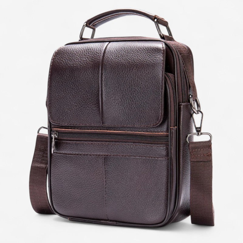 Reidar – Stor skulderveske med justerbar stropp og glidelås