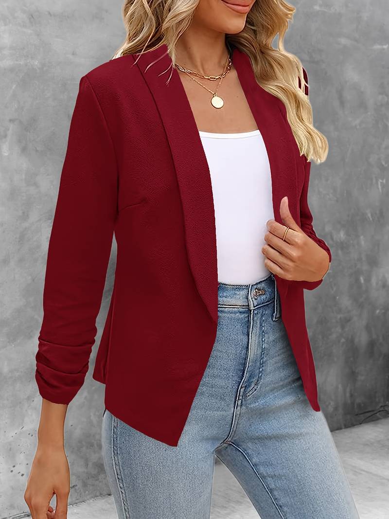 Claire - Moderne blazer med skreddersydd silhuett og enkeltknapplukking