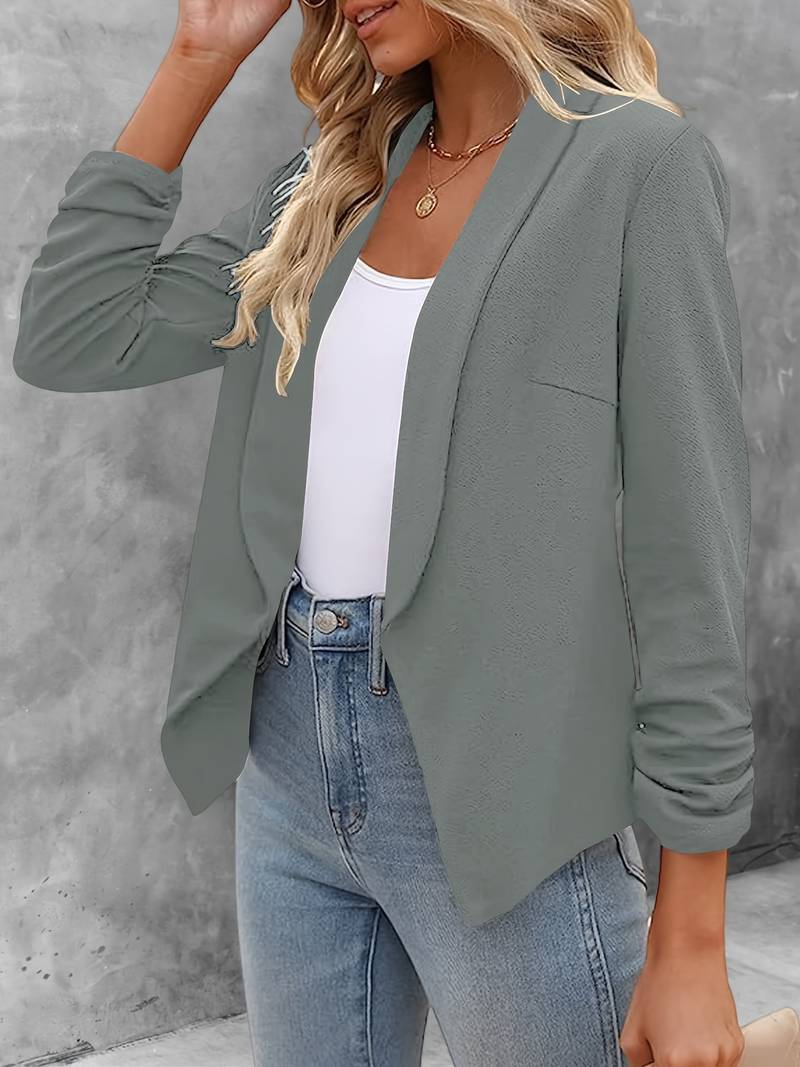 Claire - Moderne blazer med skreddersydd silhuett og enkeltknapplukking