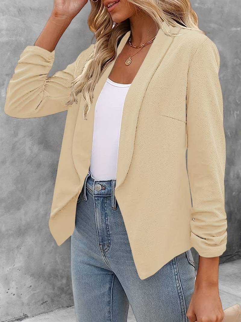 Claire - Moderne blazer med skreddersydd silhuett og enkeltknapplukking