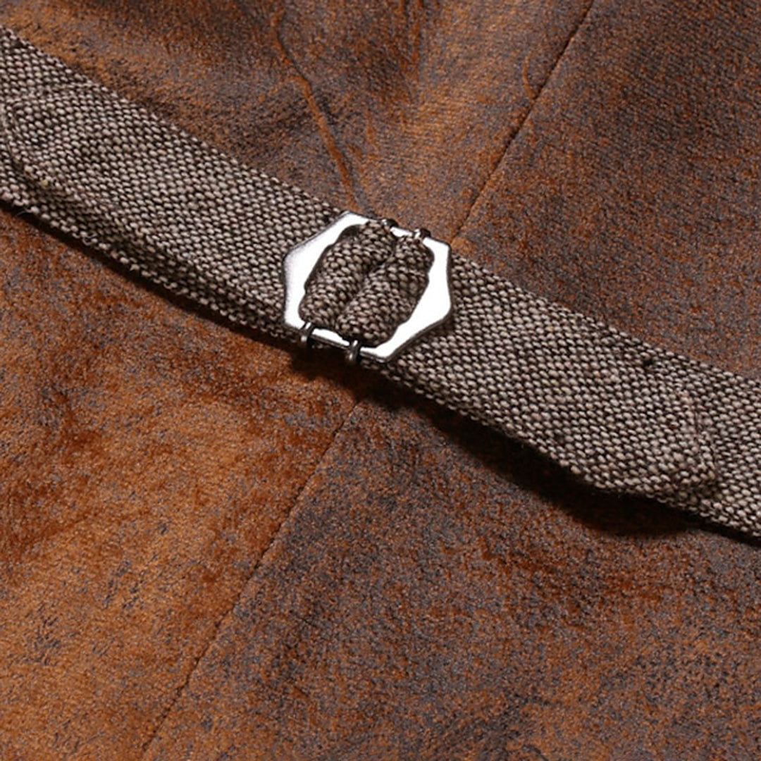 James – Klassisk vest med V-hals og flere frontlommer