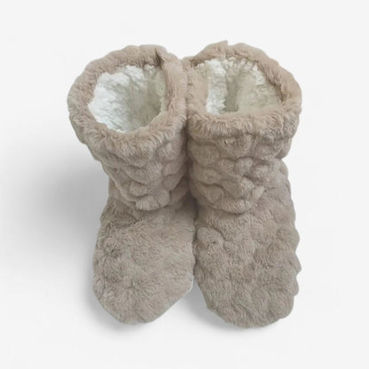 ComfyStep - Slip On Høye Tøfler med Rund Tå