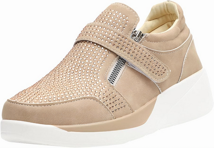 Adele - Komfortable ankelsko med sklisikker glidelås