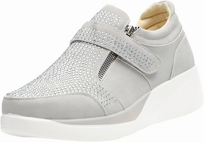 Adele - Komfortable ankelsko med sklisikker glidelås