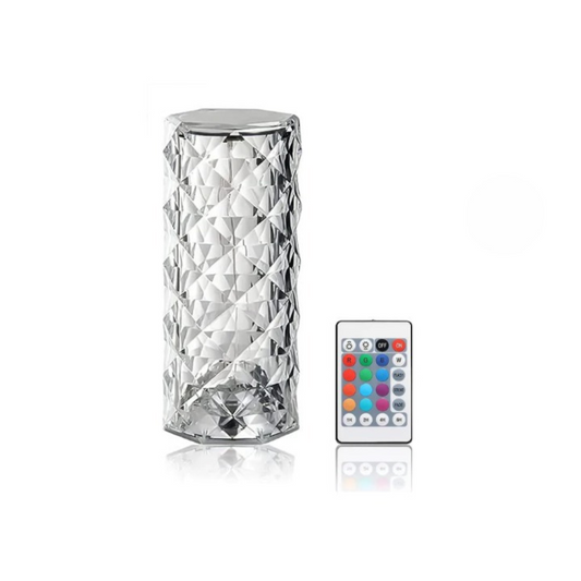 LumaGlow - Oppladbar 3D LED-lampe med fargetilpasningsalternativ