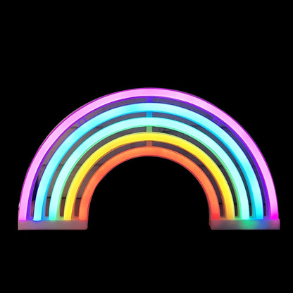 RainbowGlow - Bærbart LED regnbue nattlys for en magisk glød