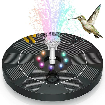 SolarFlow - LED solvannsfontene med 4 vannmønstre