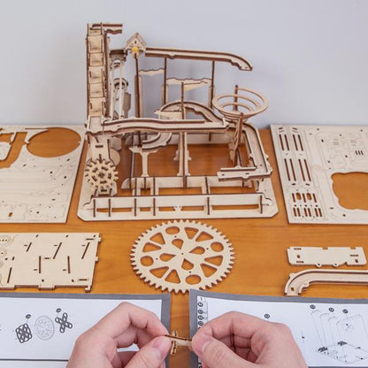 TrackCraft - Elegant vannhjulbane med marmor for avslappende underholdning