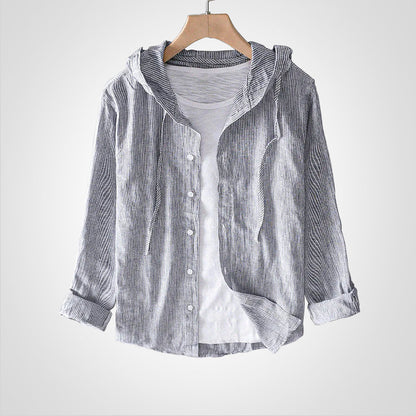 Mira - Skjorte med hette og avslappet passform for en hverdag