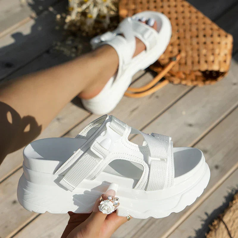 Sophie - Chunky sandaler med justerbare remmer