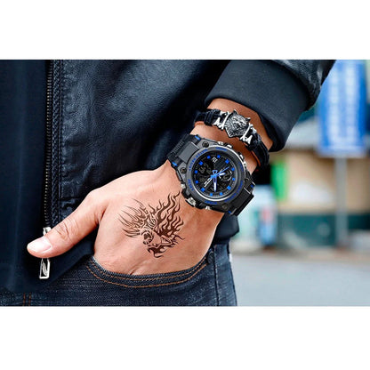 William - Støtsikker klokke med militært design og flere funksjoner