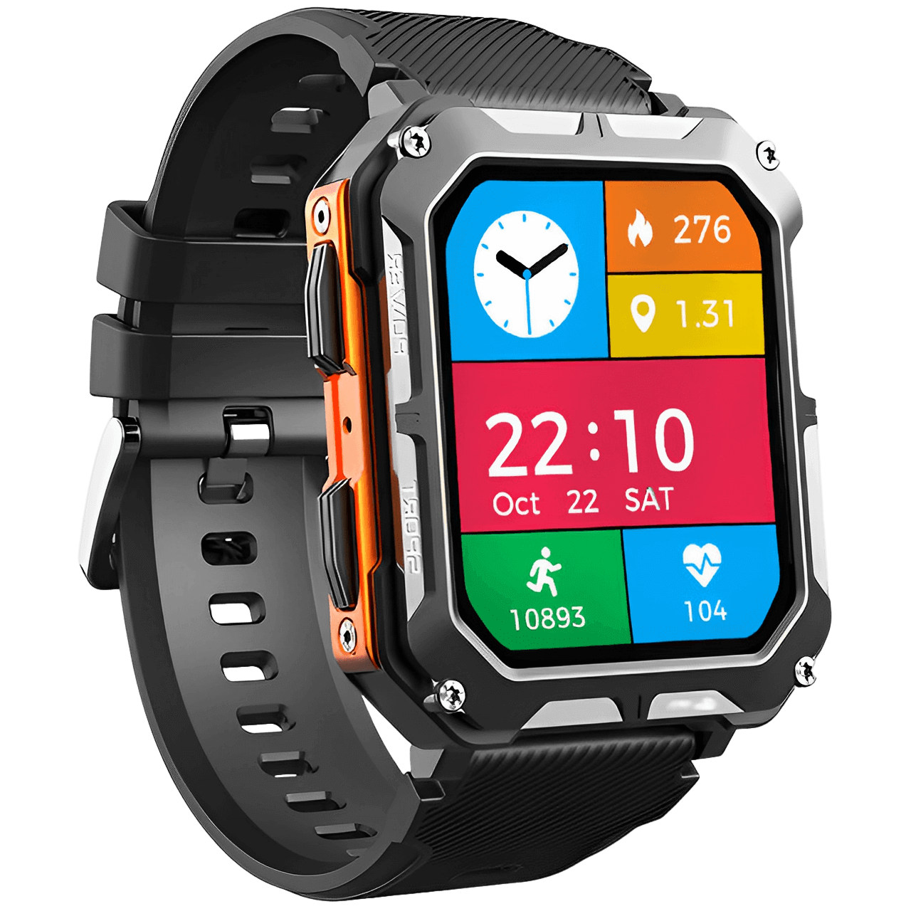 TitanTime – ultimat vanntett smartklokke med Bluetooth musikkspiller