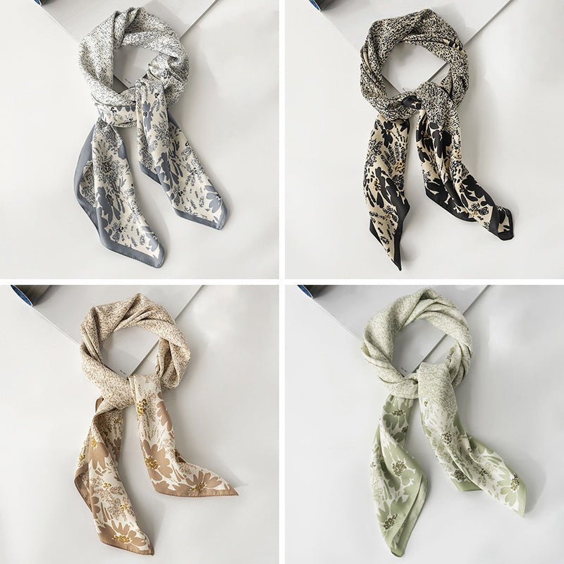 Amalie - Blomstrete skjerf for en sofistikert look