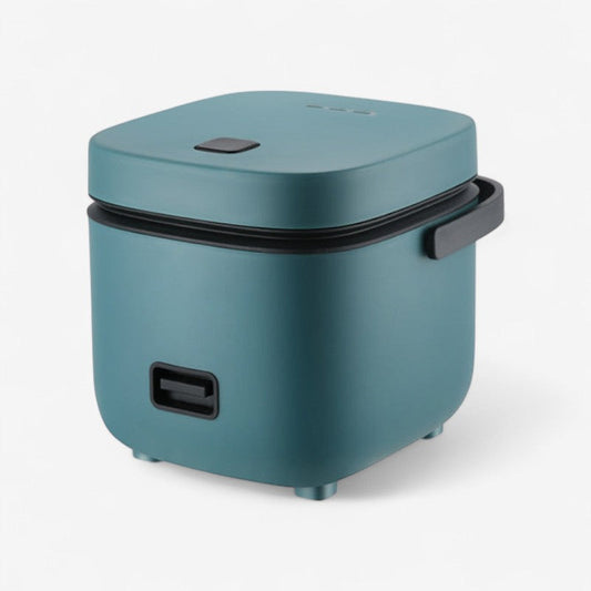 QuickCooker – Mini riskoker med knappkontroller og håndtak